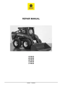 New Holland LS180.B LS185.B LS190.B LT185.B LT190.B Skid Steer Repair Manual - Complete PDF Workshop Guide