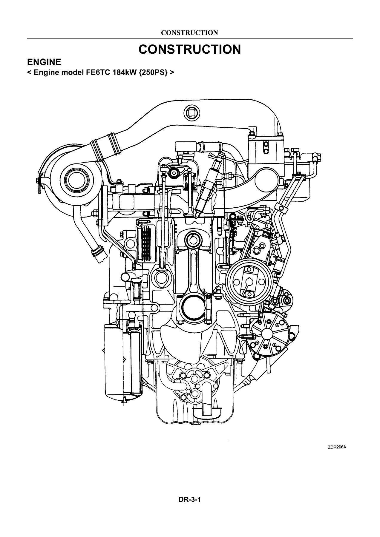 Nissan Diesel FE6TA FE6TB FE6TC Engine Service Manual Supplement SSM713FEE5 - Image 2