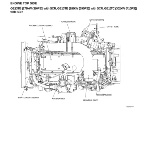 Nissan Diesel GE13 Engine Service Manual SMCG300E09 - GE13TA GE13TB GE13TC GE13TD GEB3 GED3 Workshop PDF