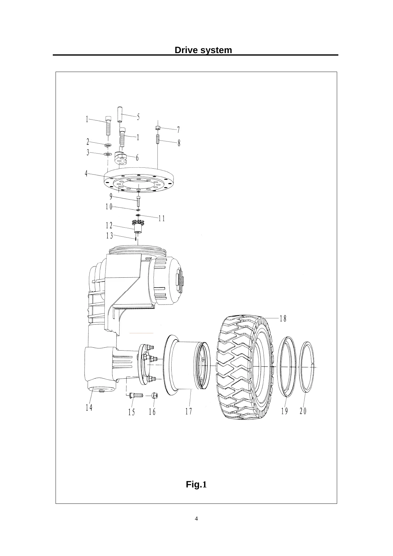 Noblelift FE3R16 Battery Counterbalanced Forklift Truck Parts List PDF Download - Image 2