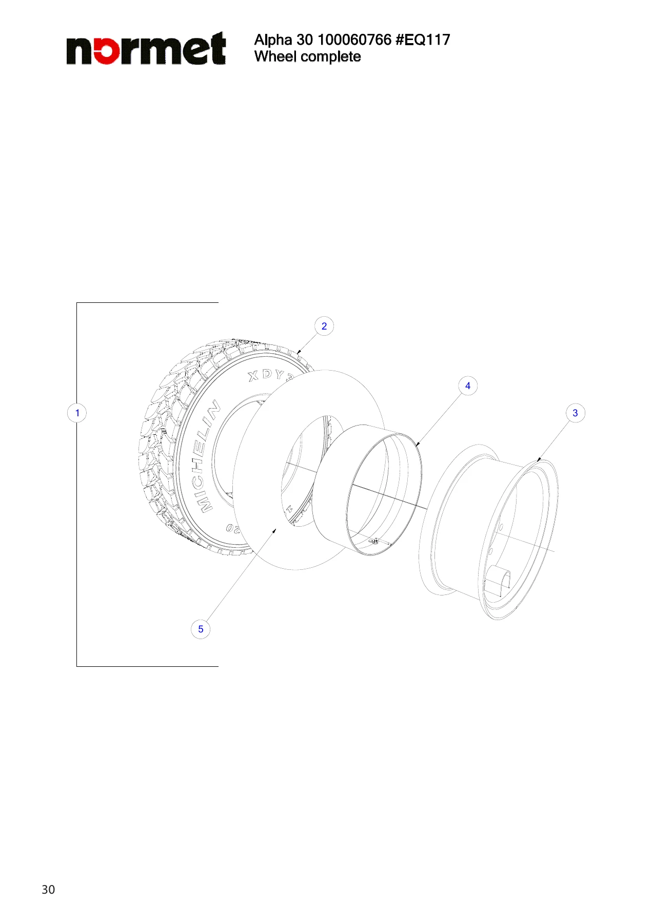 Normet Alpha 30 Spare Parts Manual 100060766 EQ117 PDF Download - Image 2