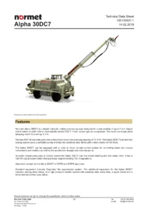 Normet Alpha 30DC7 Concrete Sprayer Operator Manual - EQ177 Full PDF