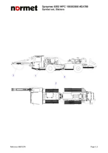 Normet Spraymec 6050 WPC Spare Parts Manual 100063960 EA789