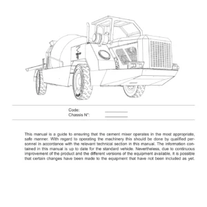 Normet Tornado Low Profile Mixer Owner's Manual & Parts Compilation