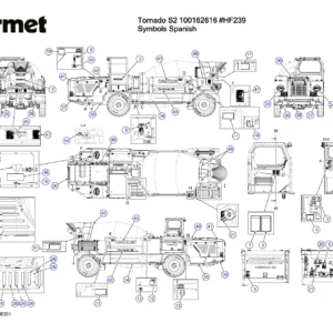 Normet Tornado S2 Spare Parts Manual 100162616 HF239 - Parts Catalog PDF Download