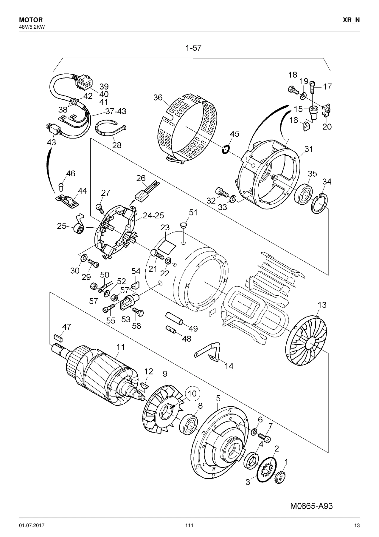 OM XR-N Reach Truck Spare Parts Catalogue PDF Download - XR14N XR16N XR20N Reach Mast Stacker Parts Manual - Image 2