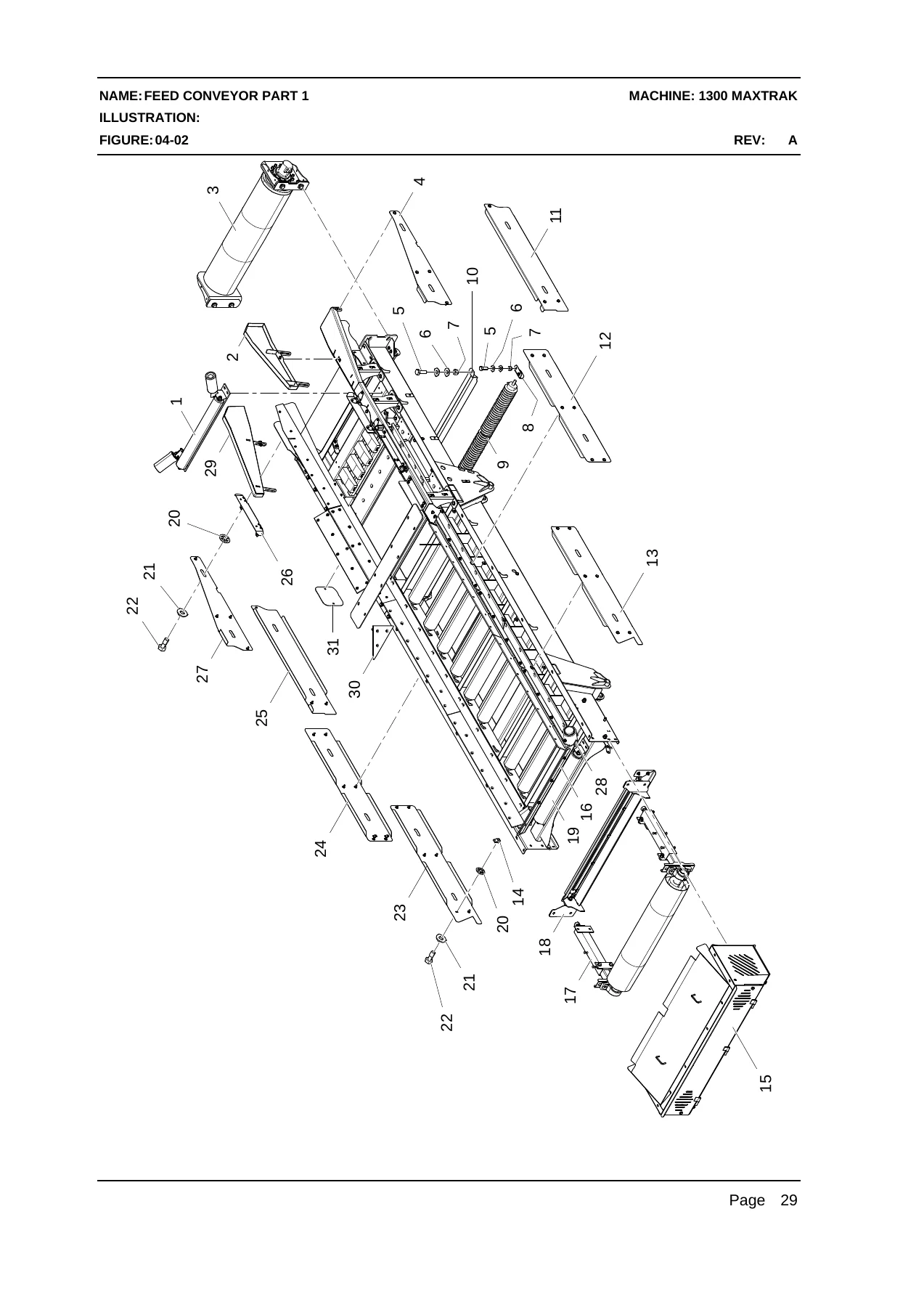Powerscreen 1300 Maxtrak Illustrated Parts Catalog 2017 - Complete PDF Parts Manual - Image 2