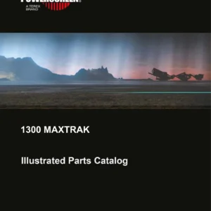 Powerscreen 1300 Maxtrak Illustrated Parts Catalog 2017 - Complete PDF Parts Manual