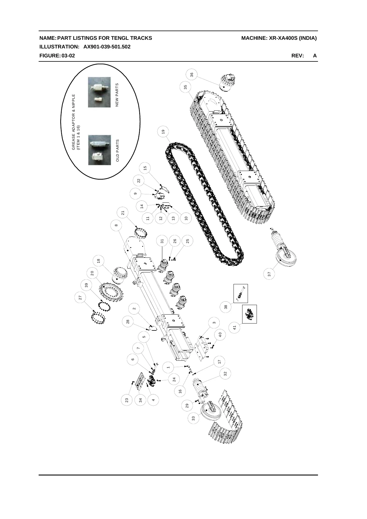 Powerscreen XR400S & XA400S India Illustrated Parts Catalog PDF - Image 2