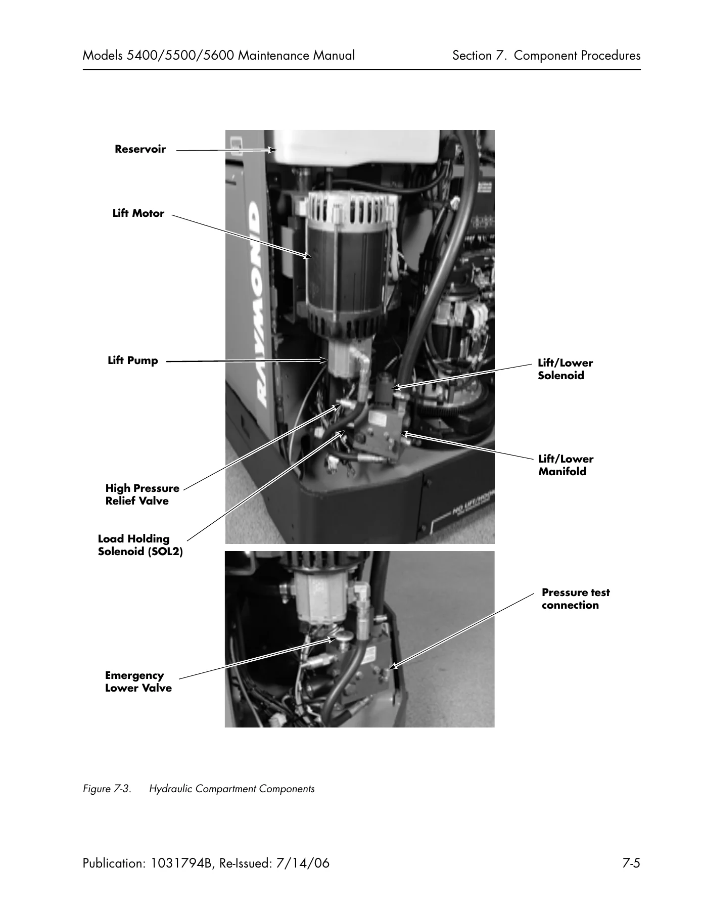 Raymond 5400 5500 5600 ACR Orderpicker Maintenance Manual - PDF - Image 2
