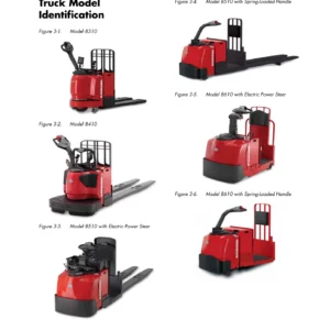 Raymond 8310 8410 8510 Pallet Trucks and 8610 Tow Tractor Maintenance Manual 1152122A