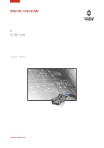 Renault K-Series Truck Wiring Diagram Manual 2025 | 337017/29 | Complete Electrical Schematics PDF