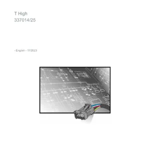 Renault T High Truck Wiring Diagram Manual 2023 - 337014/25 Complete Electrical Schematics PDF