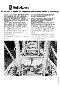 Rolls-Royce Marine Hydraulic Deck Machinery Instruction Manual - Winches, Windlasses, Capstans & TOWCON Systems