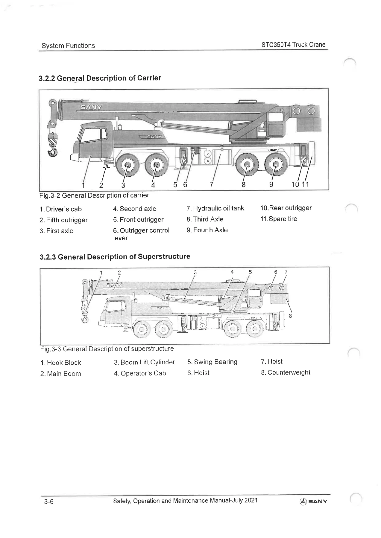 SANY STC350T4 Truck Crane Safety, Operation & Maintenance Manual - Full PDF Workshop Guide - Image 2