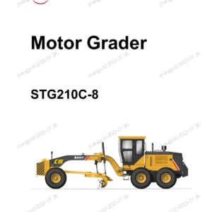 SANY STG210C-8 Motor Grader Parts Book 2022 - Illustrated Parts Catalog PDF Download