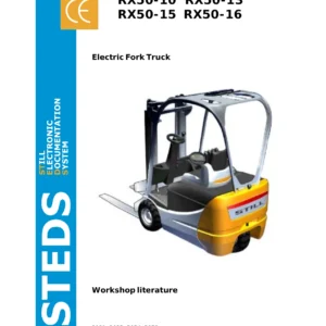 STILL RX50-10 RX50-13 RX50-15 RX50-16 Electric Fork Truck Workshop Manual - Ident 164530