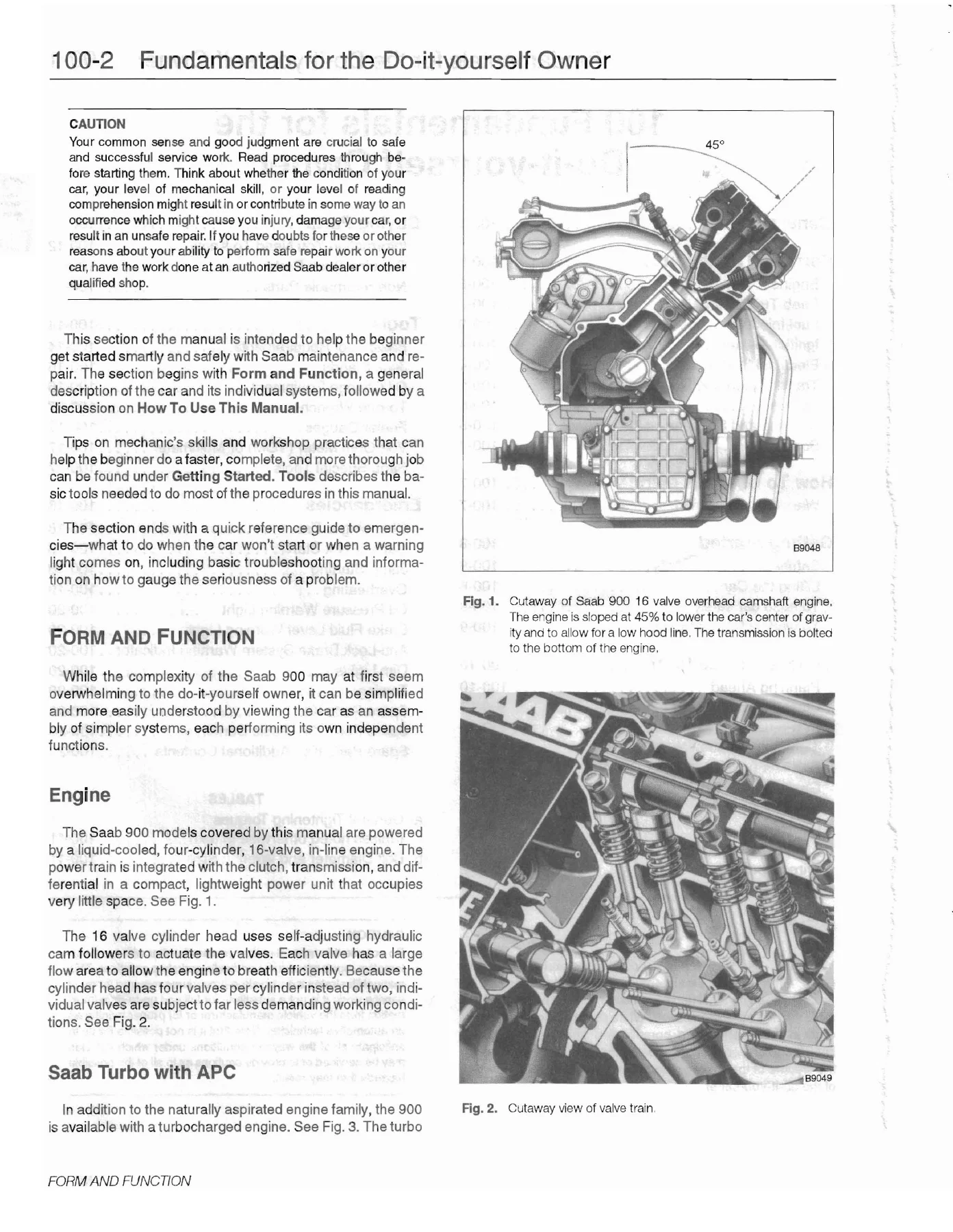 Saab 900 16 Valve Turbo Service Manual 1985-1993 - Full Workshop PDF - Image 2