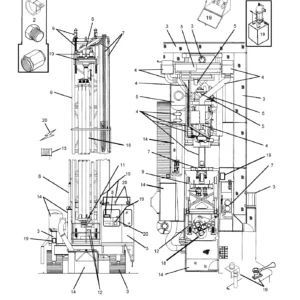 Sandvik D75KS Parts Manual - Serial 733504 | Low Pressure C27 Drill Rig PDF