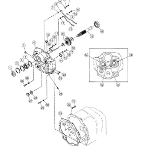 Sandvik LH410 Parts Catalog – Section 9 Power Train PDF (Transmission, Torque Converter, Axle & Driveline)