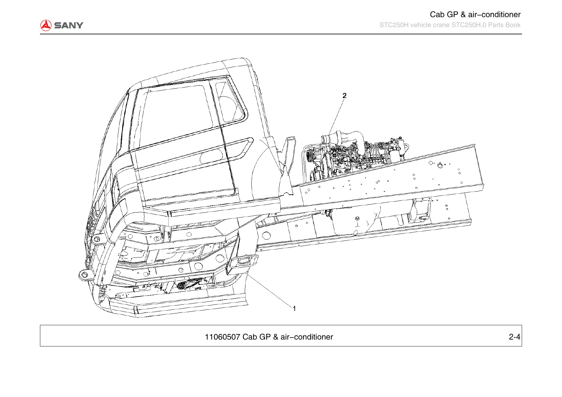 Sany STC250H Truck Crane Parts Book PDF - Illustrated Parts Catalog for Equipment 12TC20252302 - Image 2