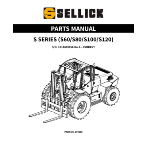 Sellick S60 S80 S100 S120 Tier 4 Parts Manual - JCB Ecomax 272982 PDF