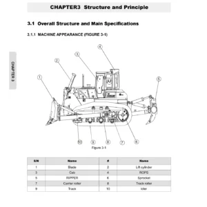 Shantui SD32-5 Bulldozer Operation and Maintenance Manual 2016