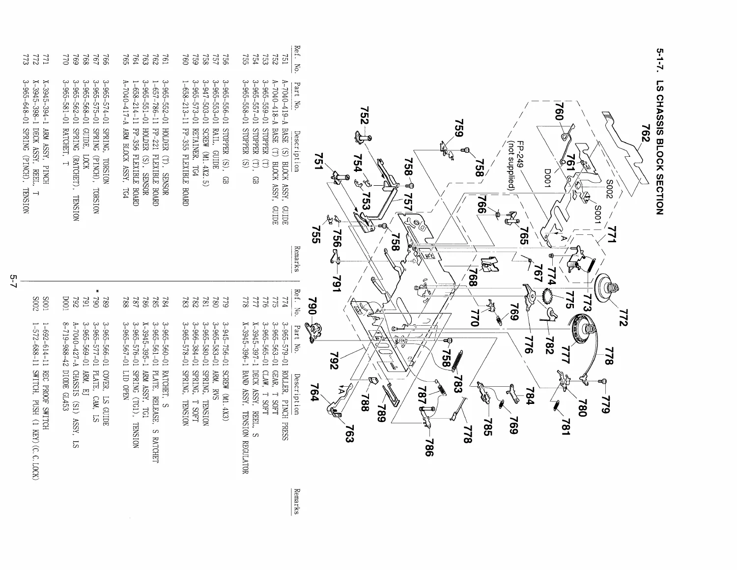 Sony CCD-TR44 and TR330PK Service Manual - 8mm Handycam Repair Guide - Image 3