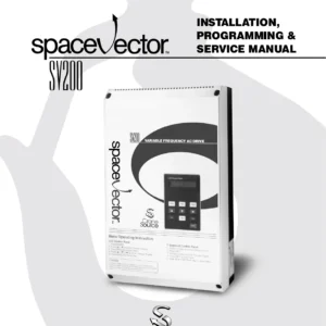 SpaceVector SV200 Series Drive Installation, Programming & Service Manual
