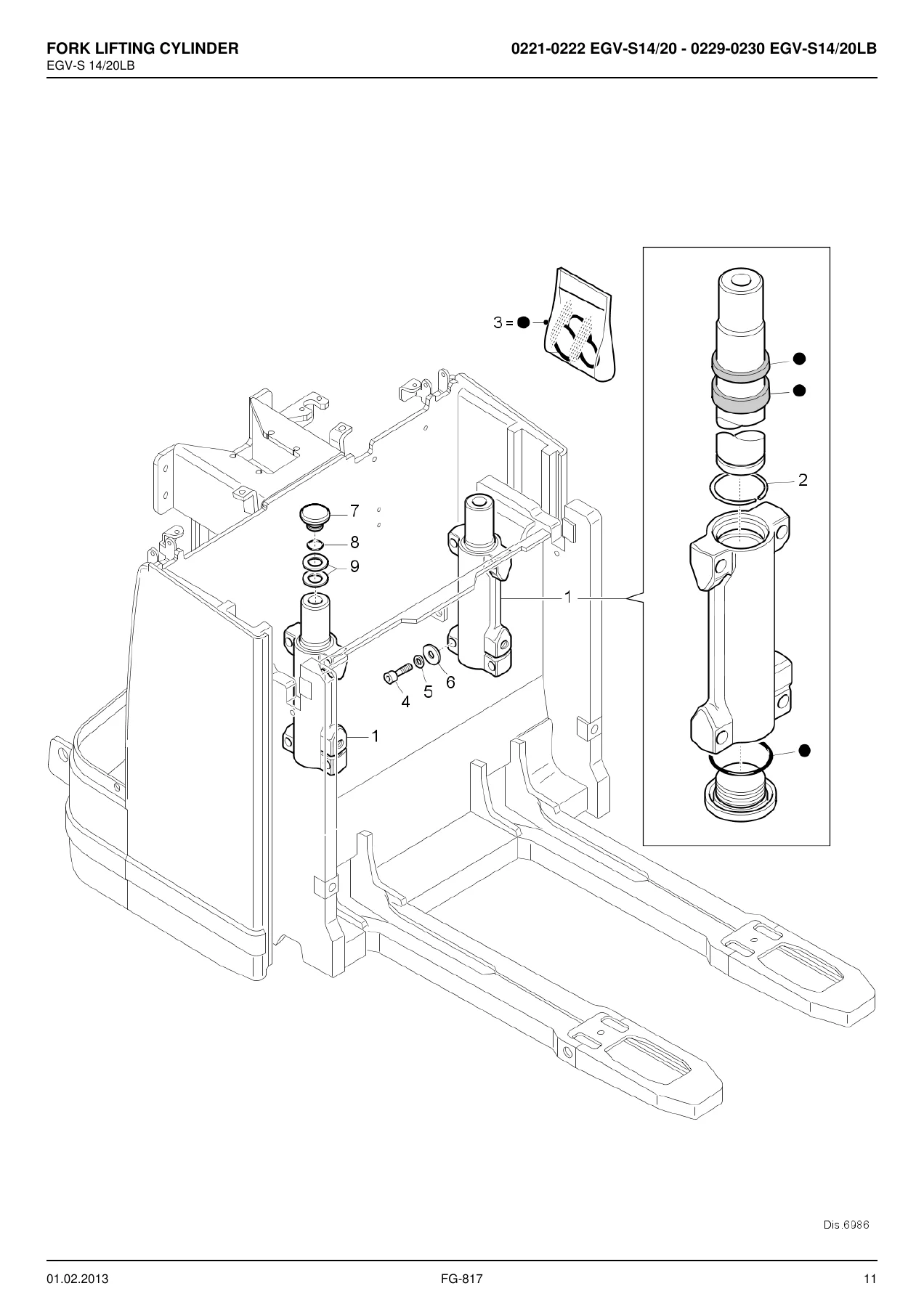 Still EGV-S 14/20 & EGV-S 14/20LB Electric Fork Truck Spare Parts Catalogue - PDF Download - Image 2