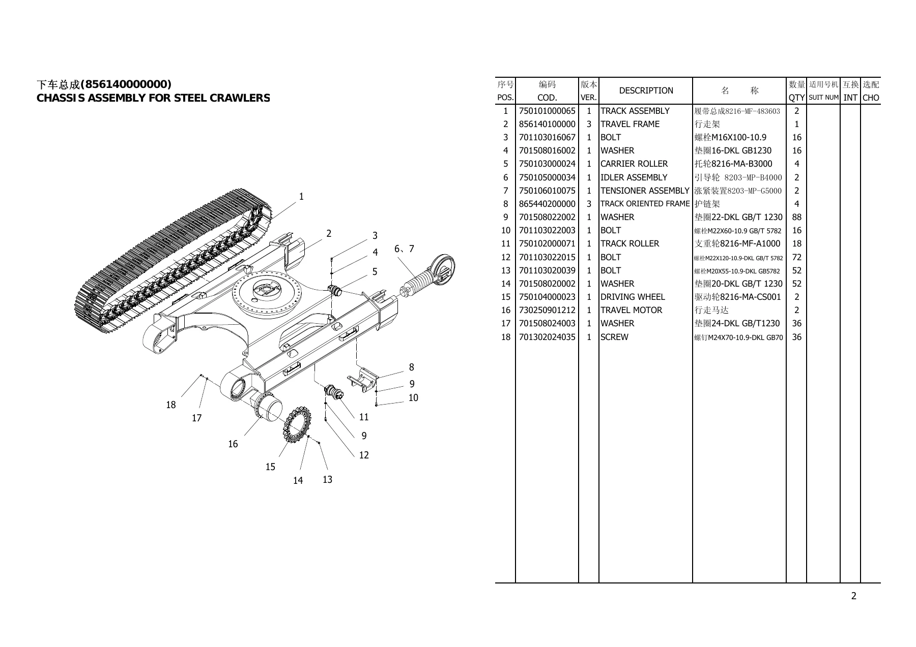 Sunward SWE365G Excavator Parts Book - Complete Illustrated Parts Catalog PDF - Image 2