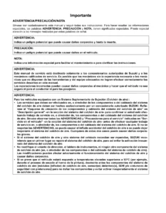 Suzuki Grand Vitara XL-7 Manual de Servicio Suplementario - PDF en Español de Taller y Reparación
