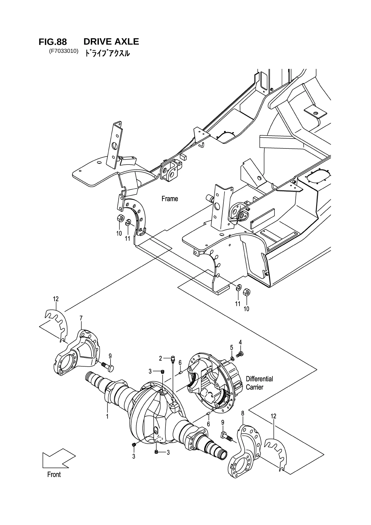 TCM FG30 FD30 Series Forklift Truck Parts Catalog PF-2B8G - Gas & Diesel FG30C3 FD30C3 FG30T3 FD30T3 FG30W3 FD30W3 - English Japanese PDF - Image 3