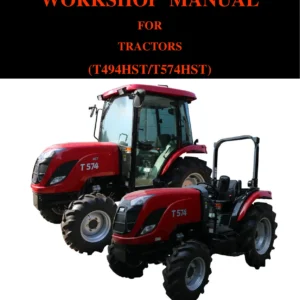 TYM T494HST T574HST Tractor Workshop Manual 2019 - Full PDF Repair Guide