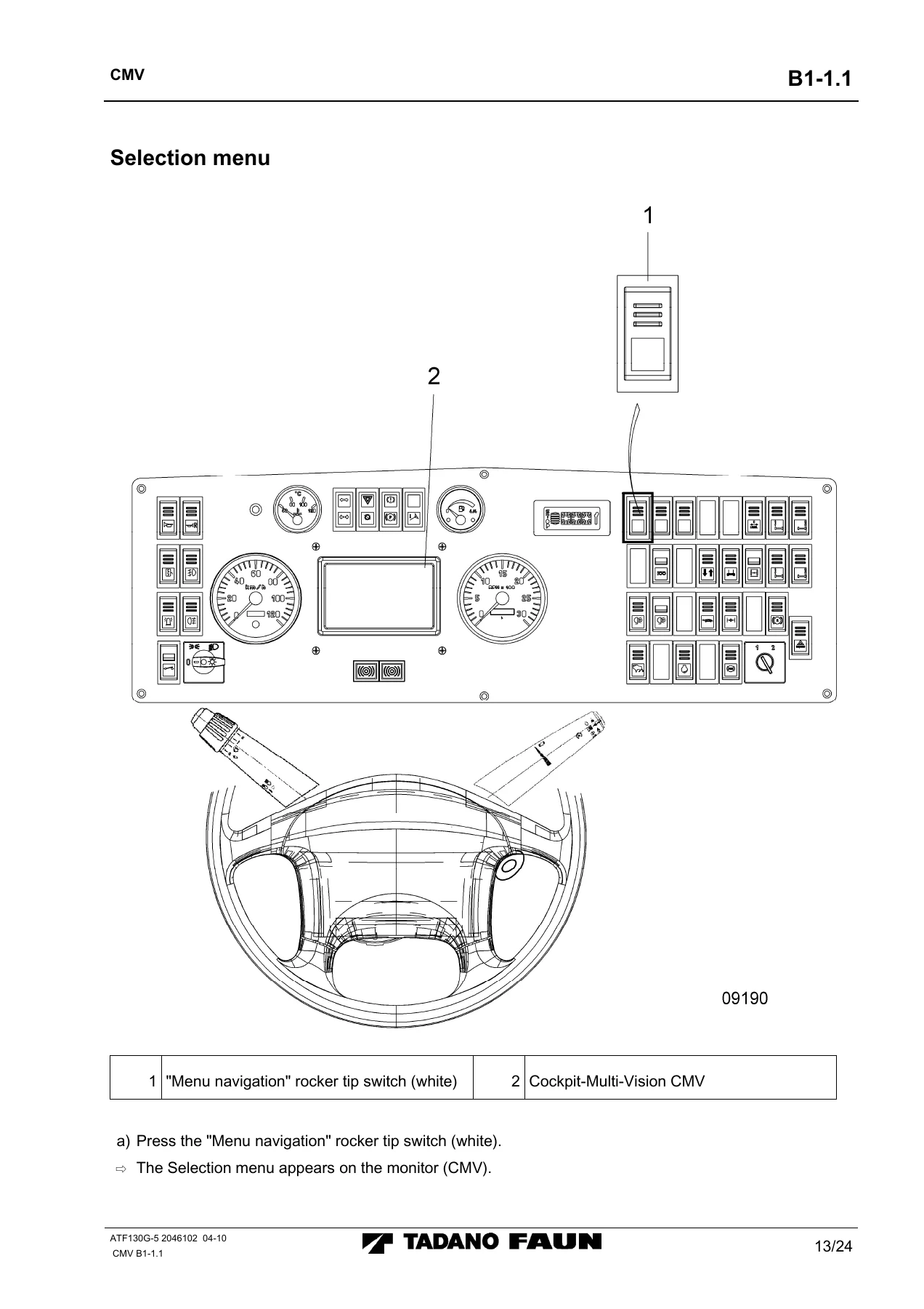 Tadano Faun ATF 130G-5 Carrier Control & Service System CSS Manual - Section B1 - Image 2