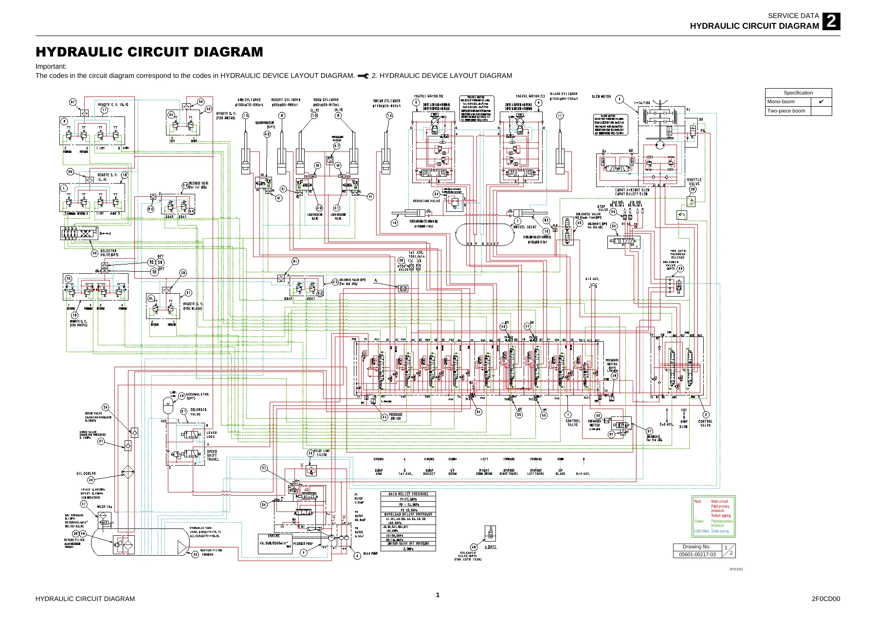 Takeuchi TB290-2 Hydraulic Excavator Workshop Repair Manual - Book No. CM4E001 - Image 2