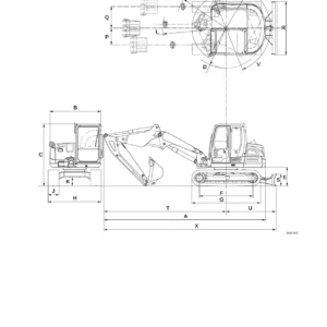 Takeuchi TB290-2 Hydraulic Excavator Workshop Repair Manual - Book No. CM4E001