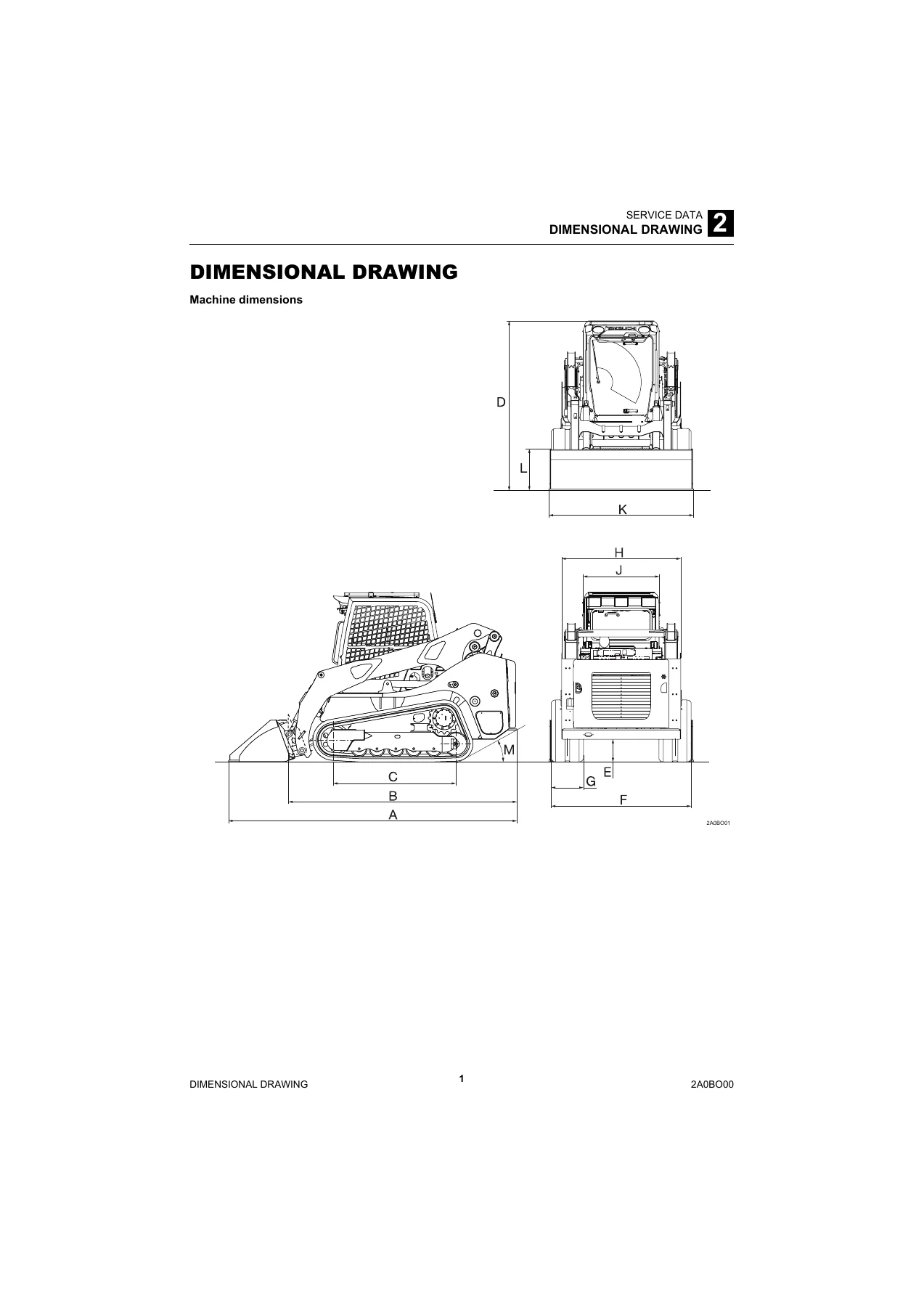 Takeuchi TL12V2 Track Loader Workshop Manual - CR0E028 - Image 2