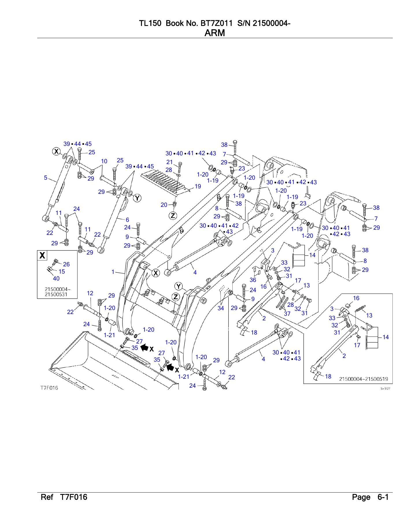Takeuchi TL150 Parts Manual Book BT7Z011 - PDF Parts Catalog Download - Image 2