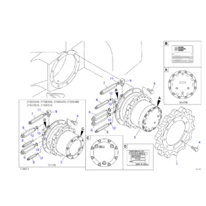 Takeuchi TL150 Parts Manual Book BT7Z011 - PDF Parts Catalog Download
