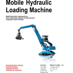 Terex Fuchs MHL320 Illustrated Parts Catalog - Serial 0965-1141 - Multilingual PDF