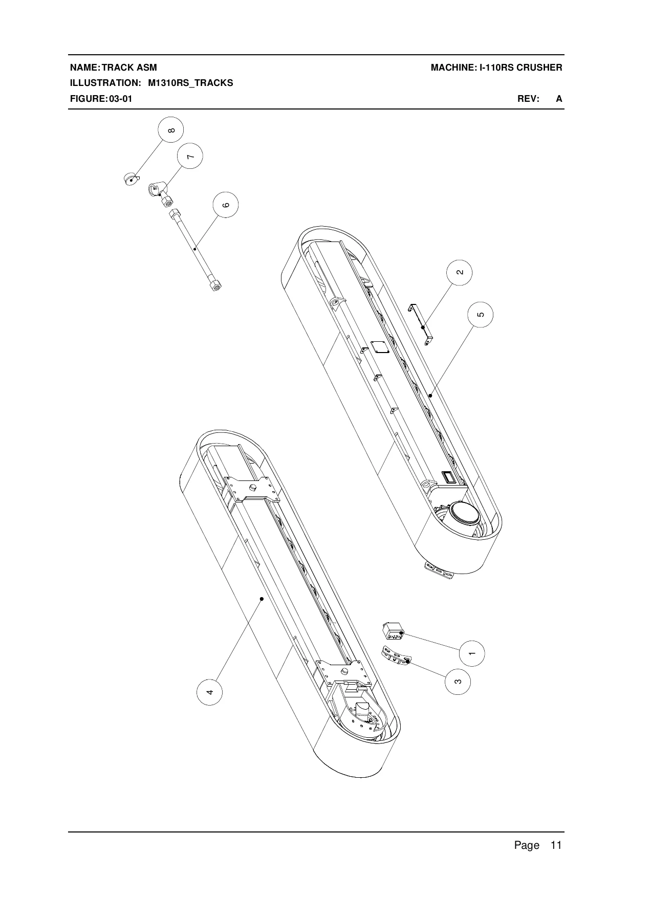 Terex I-110RS Crusher Illustrated Parts Catalog PDF Download - Complete Spare Parts Manual - Image 2