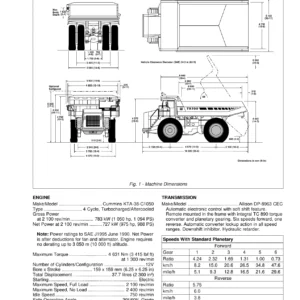 Terex TR100 Mining Truck Maintenance Manual SM1616 Rev 2 - PDF Download