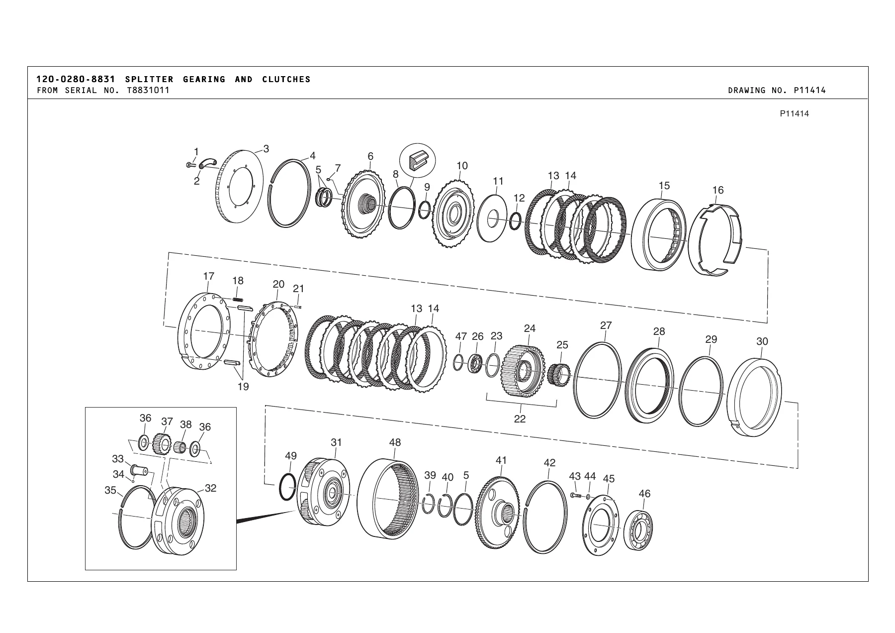 Terex TR100 Mining Truck Parts Book PDF - 15503317 Illustrated Parts Catalog for T8831011 & Up - Image 3