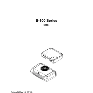 Thermo King B-100 Series Parts Manual 2018 - B-100 MAX & B-100 ECO Illustrated Parts Catalog PDF