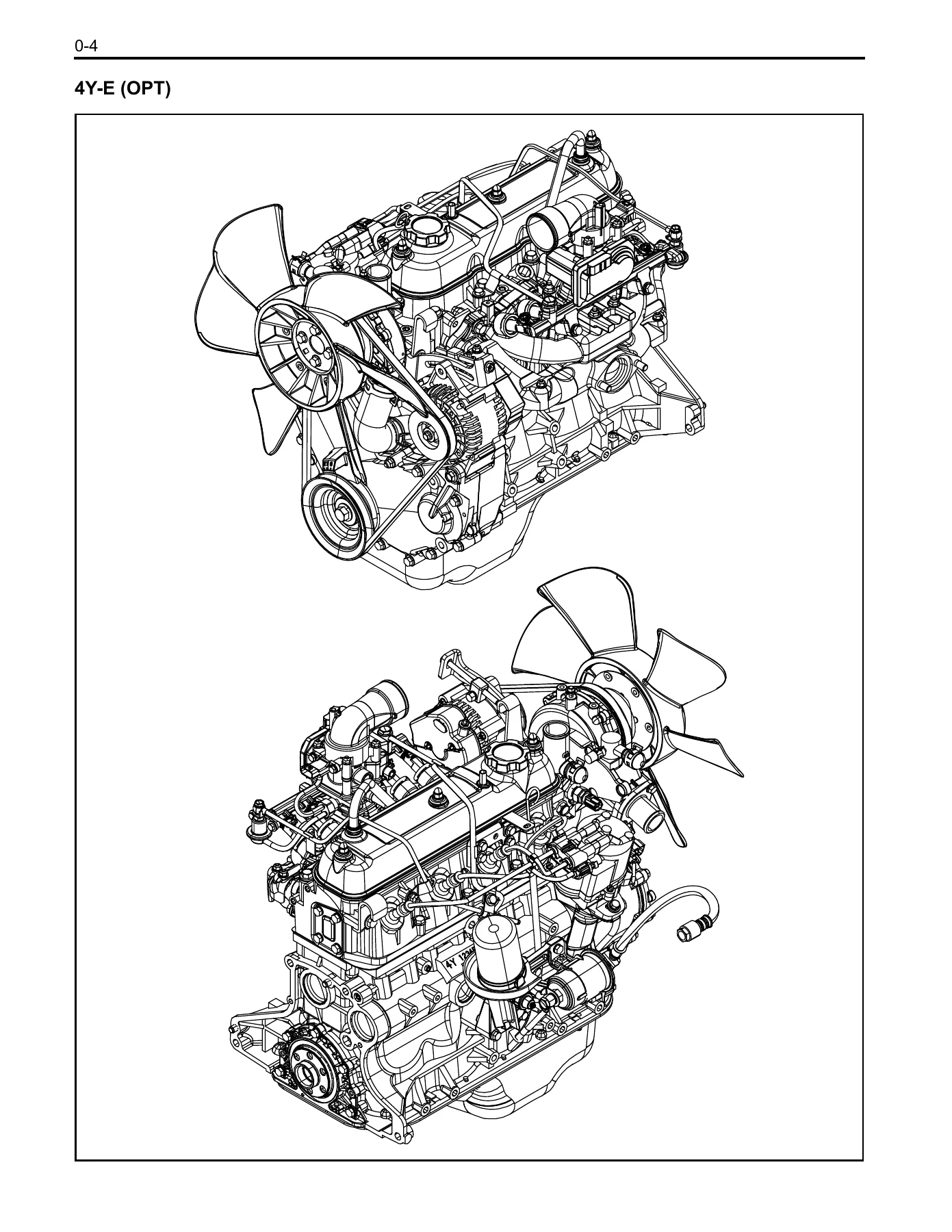 Toyota 4Y-M 4Y-E Forklift Engine Repair Manual CE663 - PDF Download - Image 2