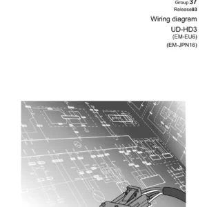 UD Trucks HD3 Group 37 Wiring Diagram Manual - 89442979