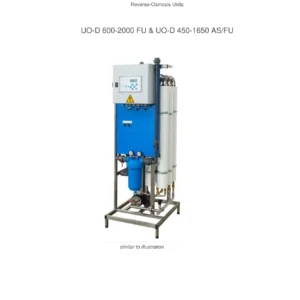 UO-D 600-2000 FU & 450-1650 AS/FU Reverse Osmosis Units Operating Instructions Manual