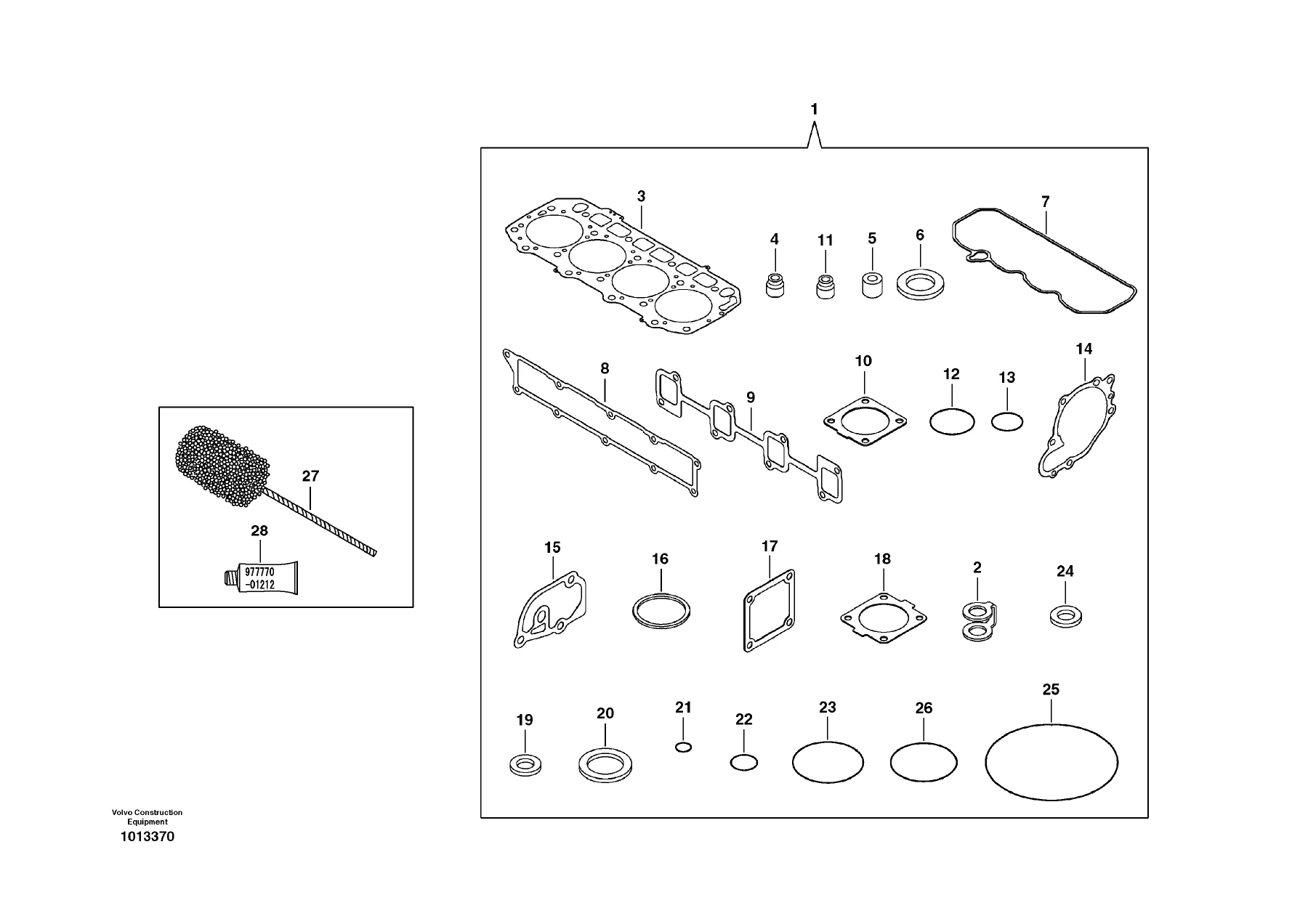 Volvo ECR88 Excavator Parts Catalog Manual S/N 10001-14010 - PUB 74D9920044 PDF Download - Image 2