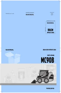 Volvo MC90B Multi Tool Carrier Parts Catalog 20066 – VOE 64C9920066 PDF